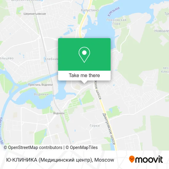 Ю-КЛИНИКА (Медицинский центр) map