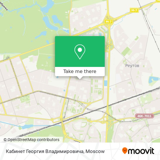 Кабинет Георгия Владимировича map