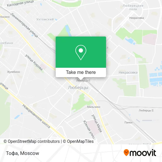Тофа map