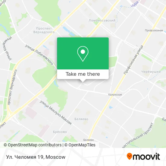 Ул. Челомея 19 map