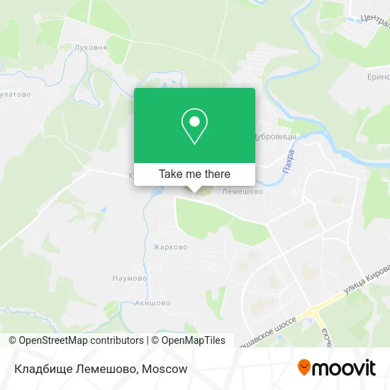 Кладбище Лемешово map