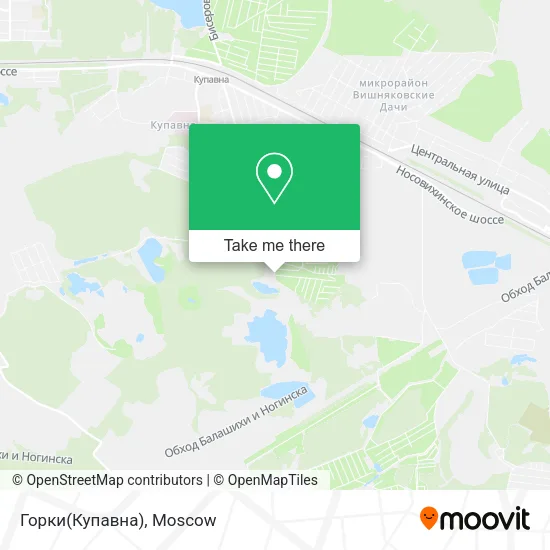 Горки(Купавна) map