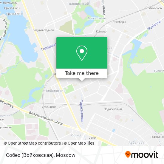 Собес (Войковская) map