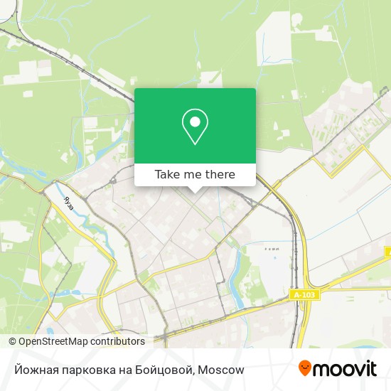 Йожная парковка на Бойцовой map