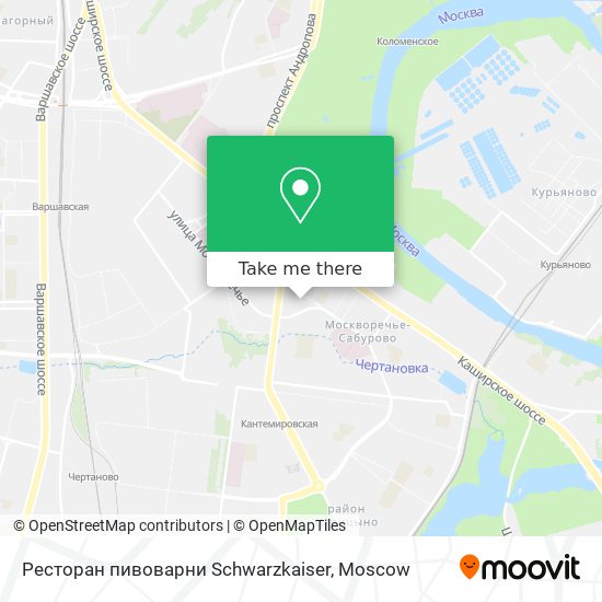 Ресторан пивоварни Schwarzkaiser map