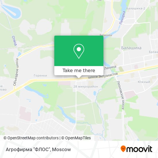 Агрофирма "ФЛОС" map