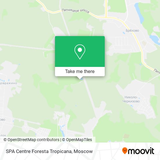 SPA Centre Foresta Tropicana map