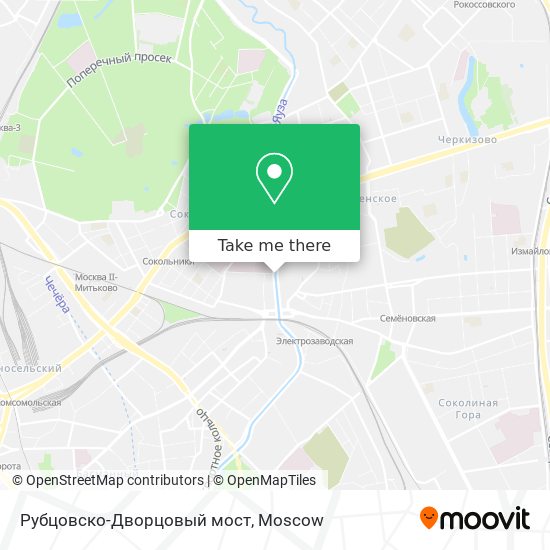 Рубцовско-Дворцовый мост map