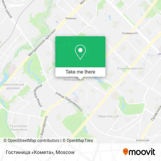 Гостиница «Комета» map