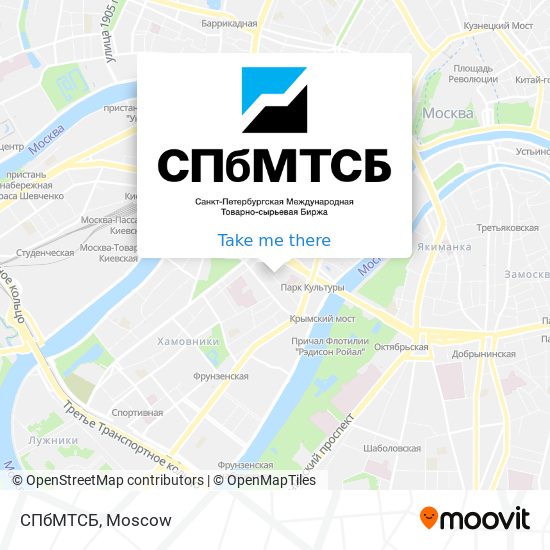 СПбМТСБ map