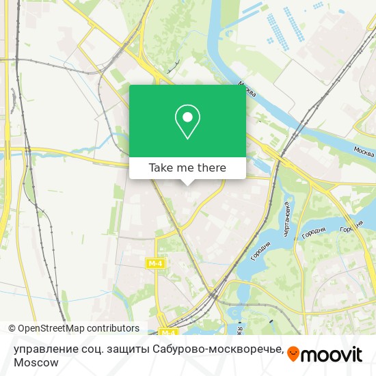 управление соц. защиты Сабурово-москворечье map