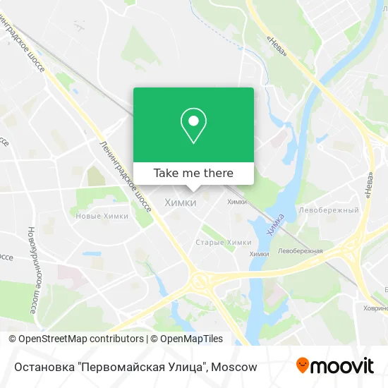 Остановка "Первомайская Улица" map