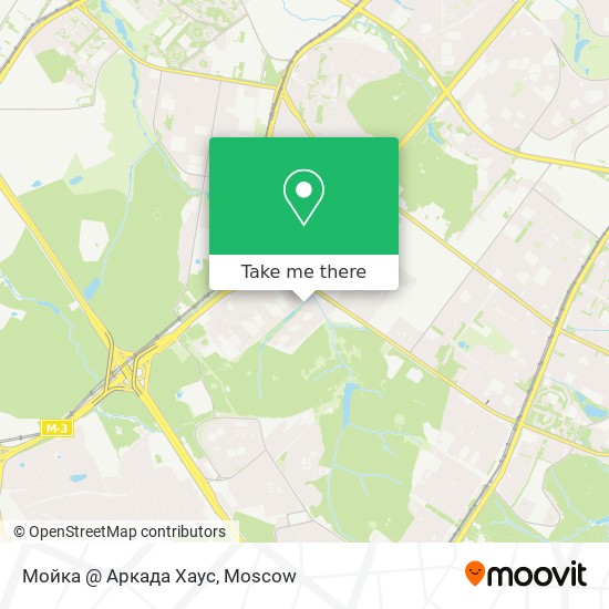 Мойка @ Аркада Хаус map