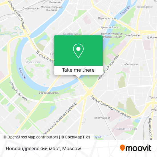 Новоандреевский мост map