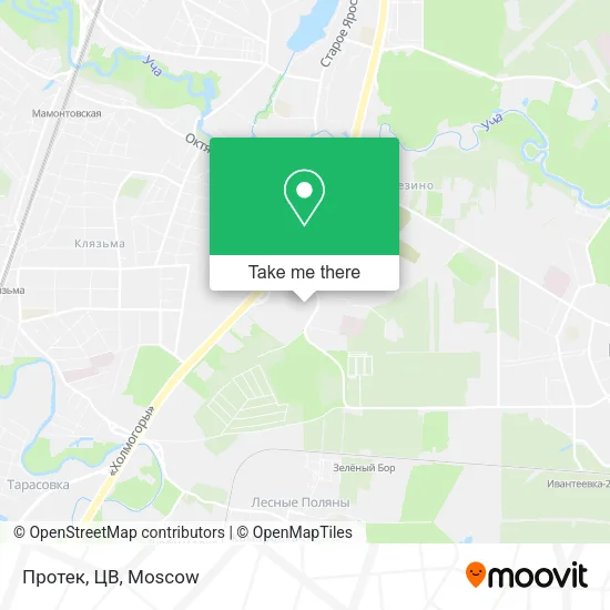 Протек, ЦВ map