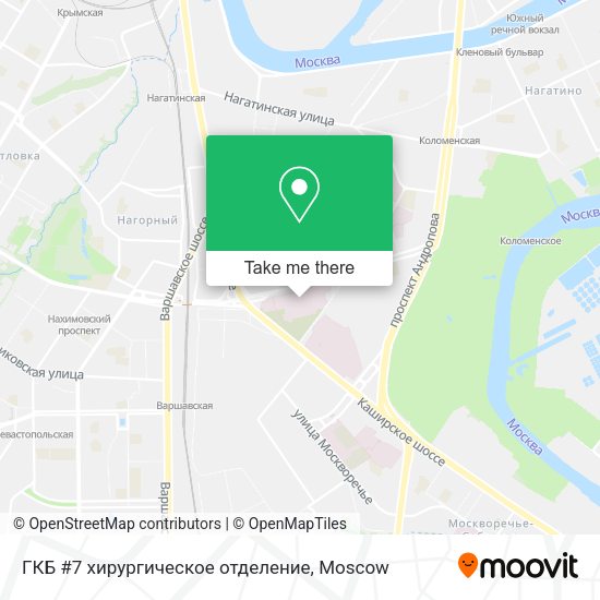 ГКБ #7 хирургическое отделение map