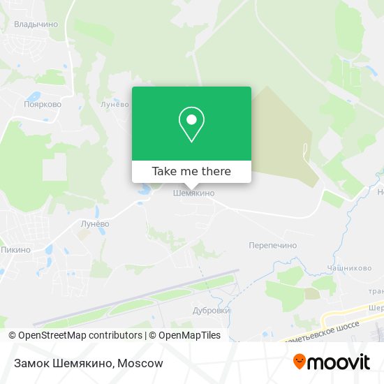 Замок Шемякино map