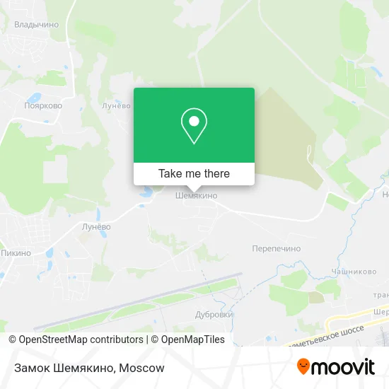 Замок Шемякино map