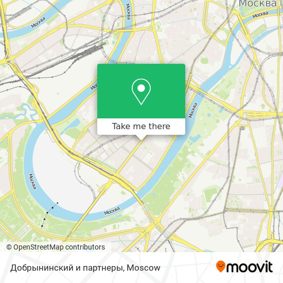 Добрынинский и партнеры map