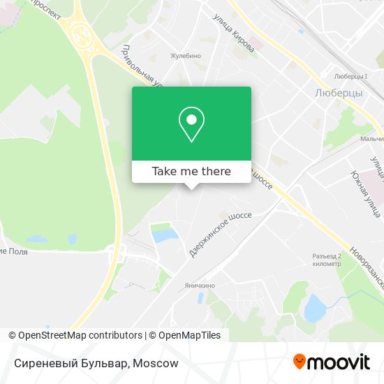 Сиреневый Бульвар map