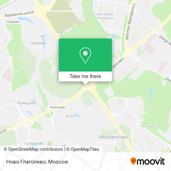 Ново-Глаголево map