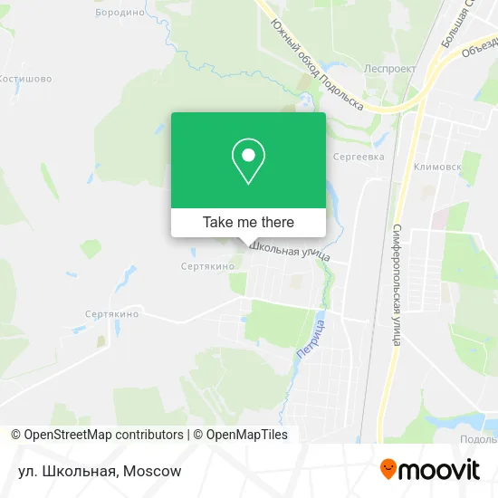 ул. Школьная map
