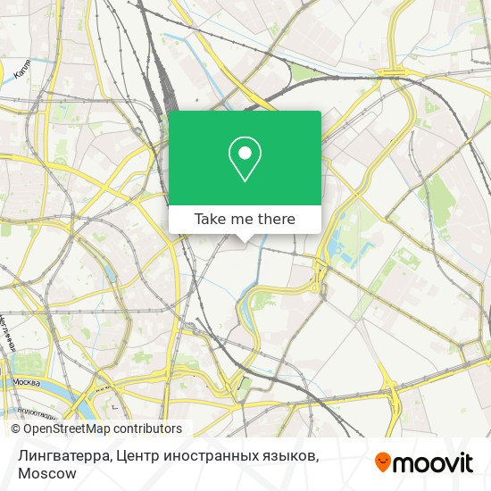 Лингватерра, Центр иностранных языков map