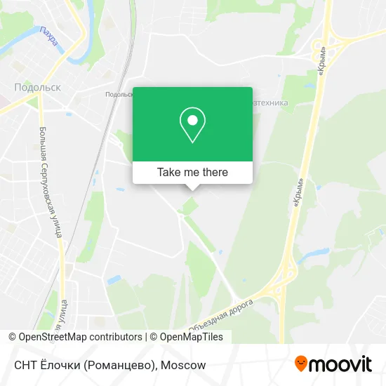 СНТ Ёлочки (Романцево) map
