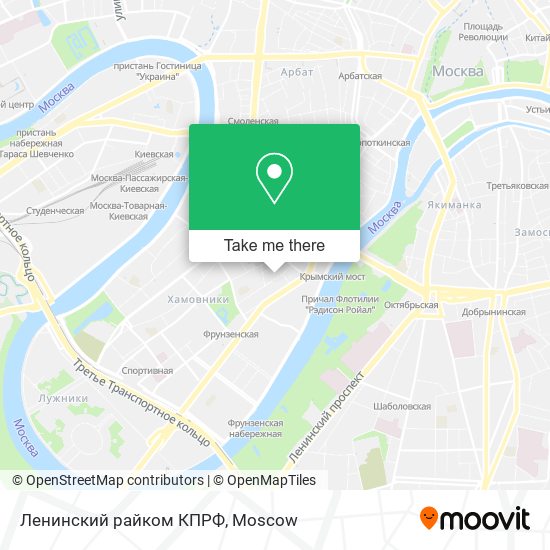 Ленинский райком КПРФ map