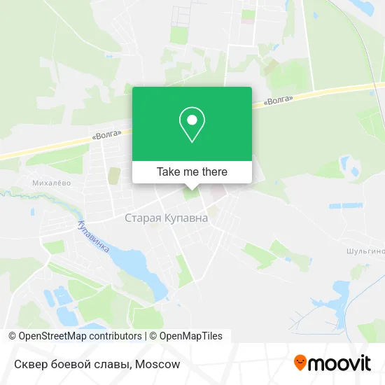 Сквер боевой славы map
