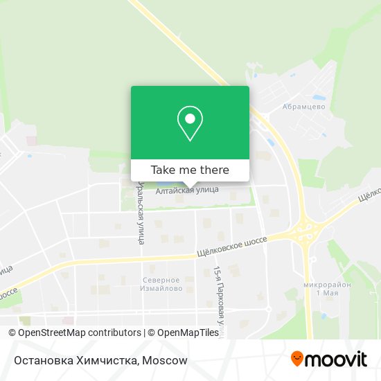 Остановка Химчистка map