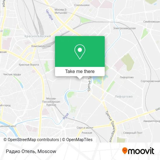 Радио Отель map