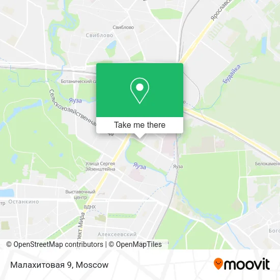 Малахитовая 9 map