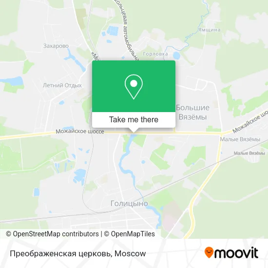 Преображенская церковь map