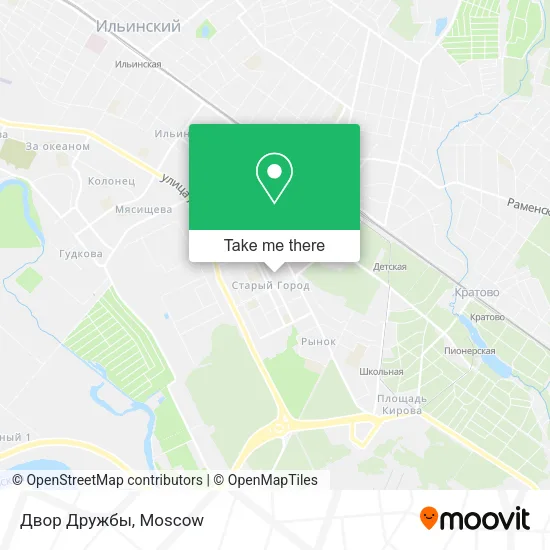 Двор Дружбы map