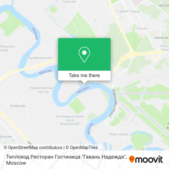 Теплоход Ресторан Гостиница "Гавань Надежда" map