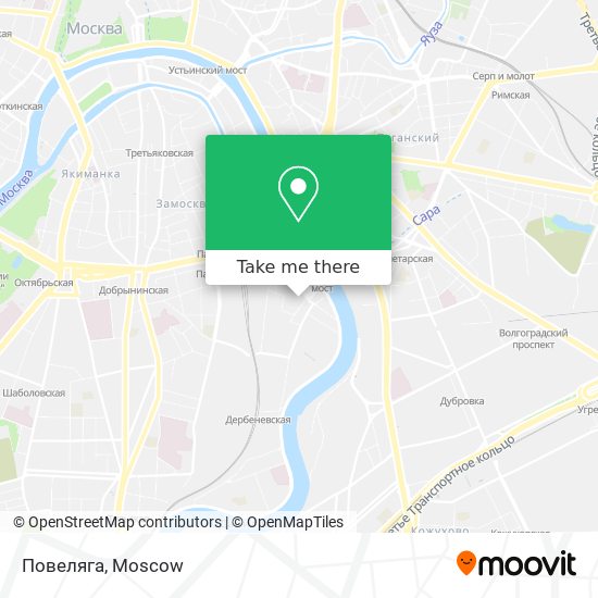 Повеляга map