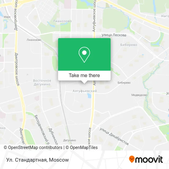 Ул. Стандартная map
