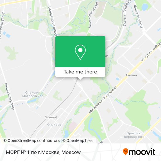 МОРГ № 1 по г.Москве map