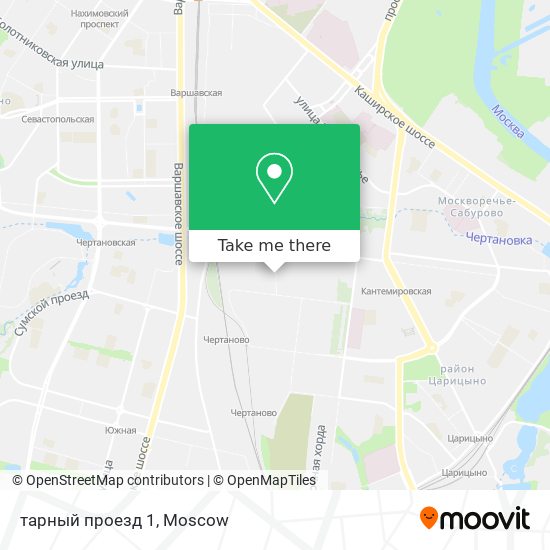 тарный  проезд 1 map