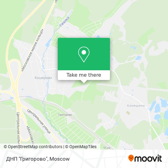ДНП "Григорово" map