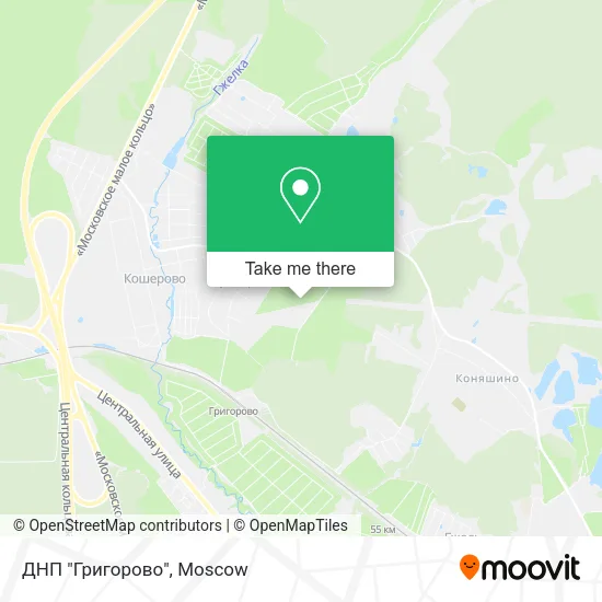 ДНП "Григорово" map