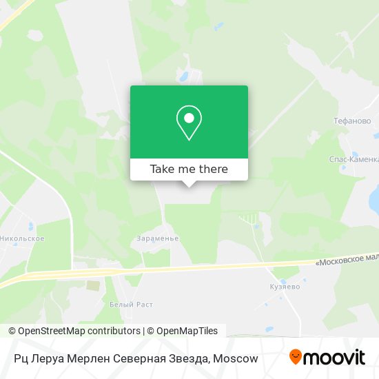 Рц Леруа Мерлен Северная Звезда map