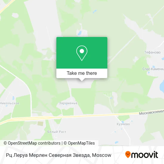 Рц Леруа Мерлен Северная Звезда map