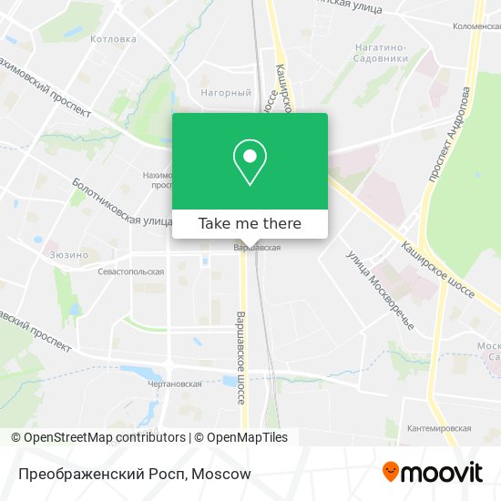 Преображенский Росп map