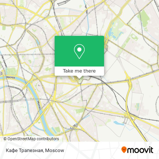 Кафе Трапезная map