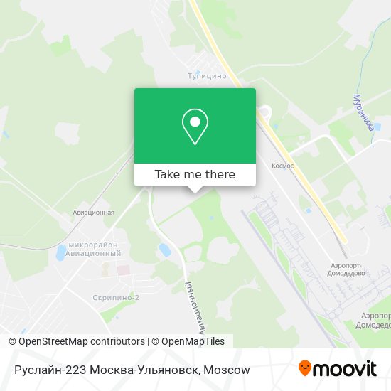 Руслайн-223 Москва-Ульяновск map