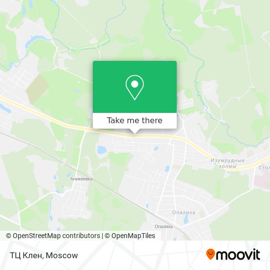 ТЦ Клен map