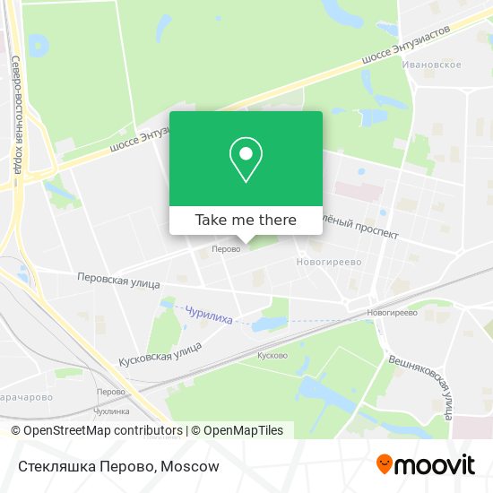 Стекляшка Перово map