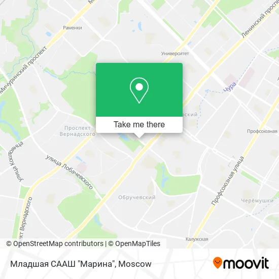 Младшая СААШ "Марина" map